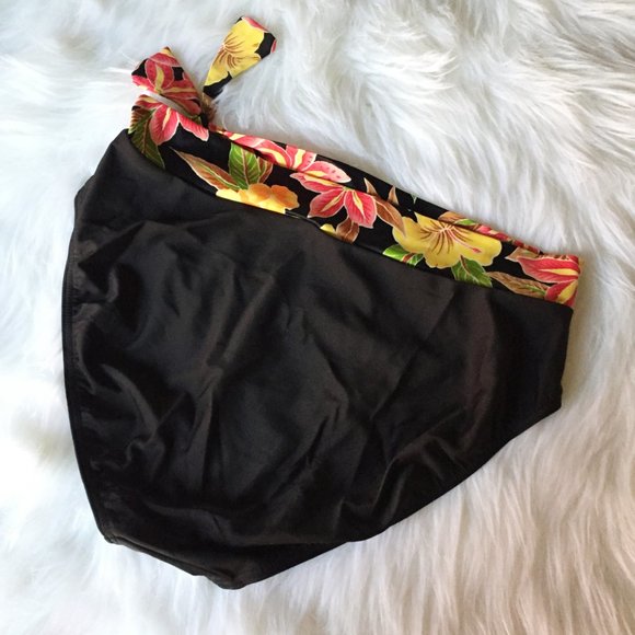 📦 REDUCED! HIGH WAIST FLORAL BAND BOTTOM - Picture 2 of 4